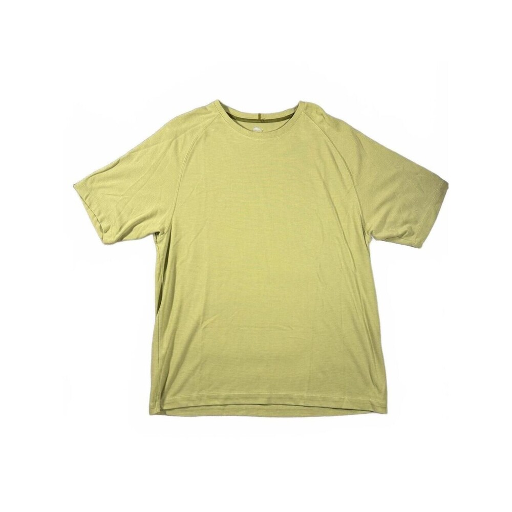 Tommy Bahama Men's XL Modal Blend Ribbed T-Shirt Green Short Sleeve Tee